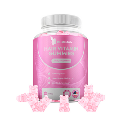 Detoressa Hair Growth Vitamin Gummies