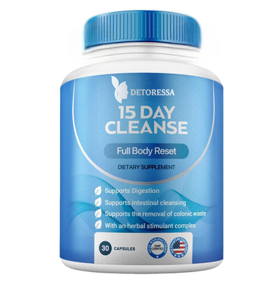 Detoressa 15-Day Colon Cleanse Capsules